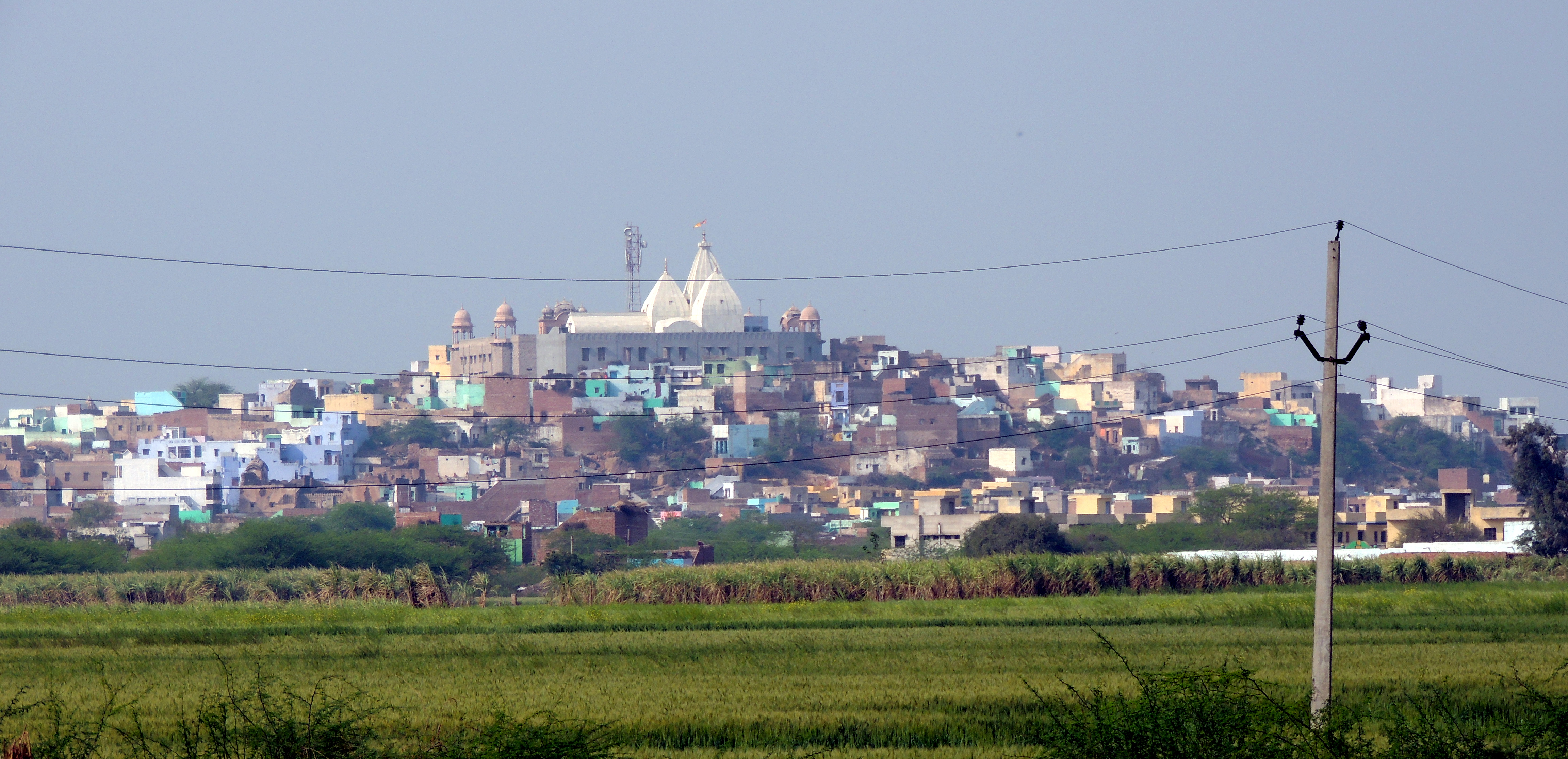 Nandagrāma landscape in Vraja